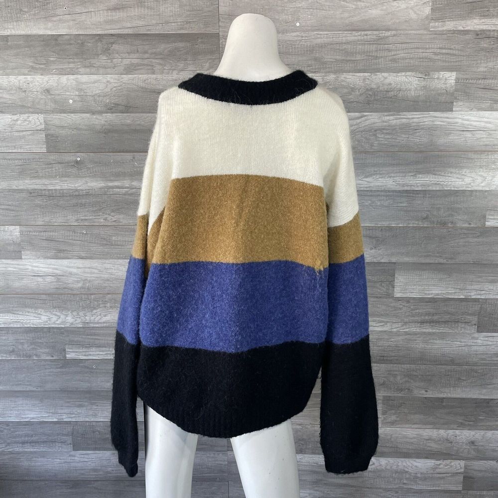 Rails Sylvia Honeycomb Multi Striped Sweater Size… - image 2